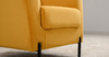 Кресло для отдыха Барселона ТК 671 велюр Diagonal 540 желтый