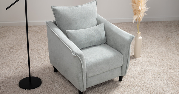 Кресло для отдыха Берта ТК 773 велюр Mirage mint мятный