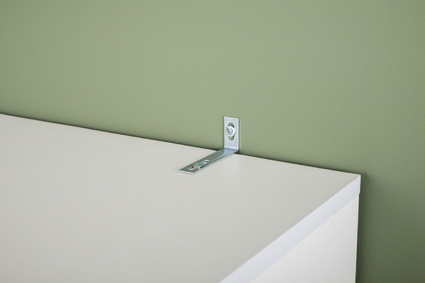 Прихожая Эйр композиция 1 белый PE шагрень, собирается на любую сторону