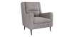 Кресло для отдыха Изабель ТК 737 велюр Романс вижион серо-бежевый