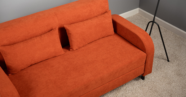 Диван-кровать прямой Киото ТД 781 велюр Epic 45 terra кирпичный