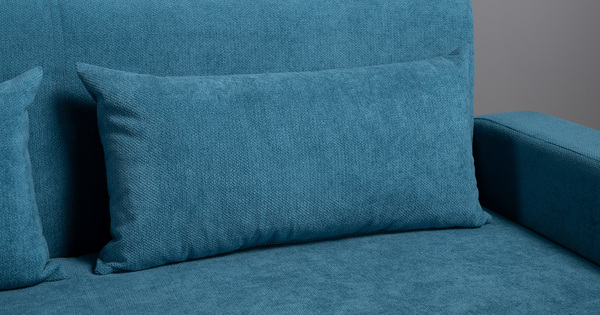 Диван-кровать прямой Киото ТД 784 велюр Epic 75 azuro синий