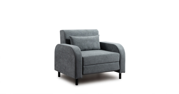 Кресло-кровать Киото ТК 783 велюр Epic 83 graphite темно-серый