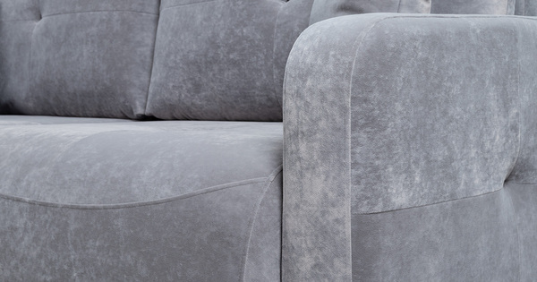 Диван-кровать прямой Марсель ТД 701 велюр Aura 20 серый